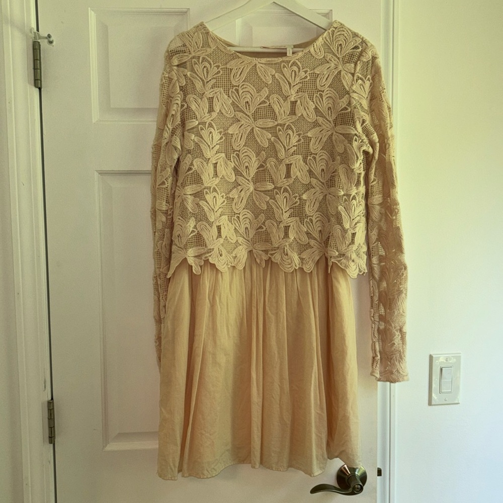 See by Chloe blush pink shift dress size 42